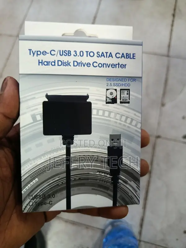 Type-C/Usb 3.0 to Sata Hard Disk Drive Converter Cable.