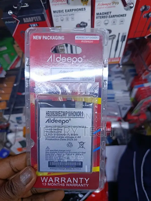 Aldeepo Replacement Lithium-Ion Battery for the Huawei P10 and Honor 9