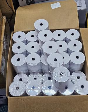 80mm Thermal Roll For Ticket Issuing Machines - thumbnail 2