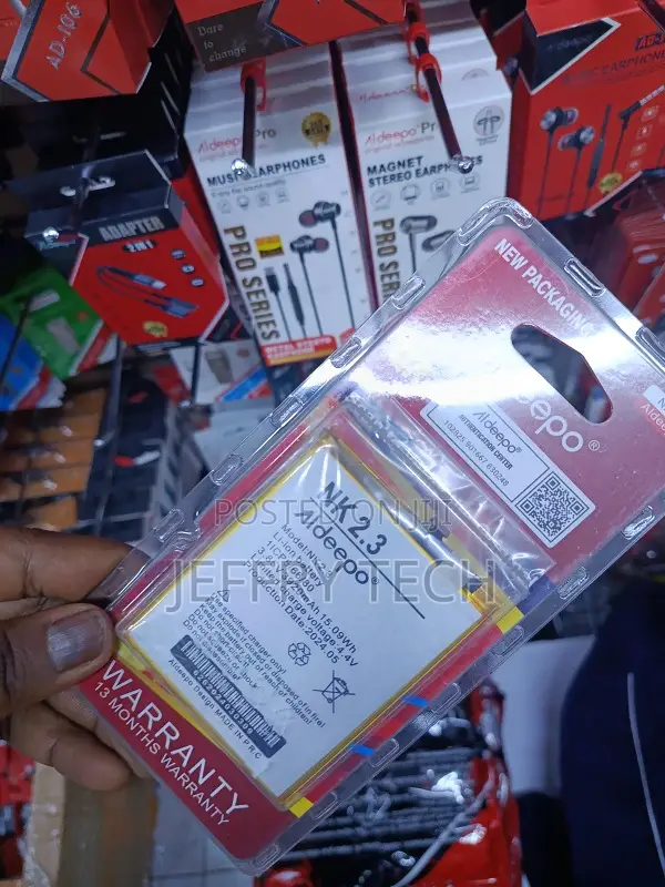 Aldeepo Replacement Li-Ion Battery for a Nokia 2.3 Smartphone.