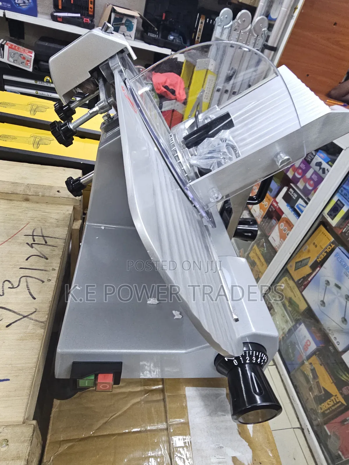 Semi Automatic 12 Inch Meat Slicer Machine
