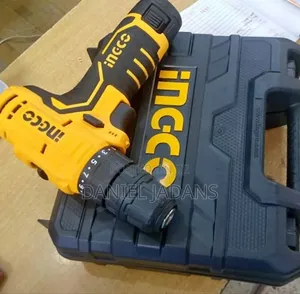 Brand New 12 Volts Cordless Drill Ingco With 2 Batteries./Codeless