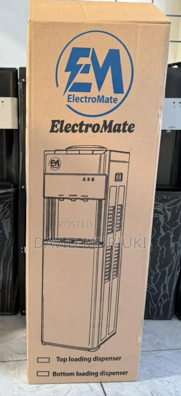 Electromate Bottom Load Hot and Cold Water Dispenser,With Coffee Maker