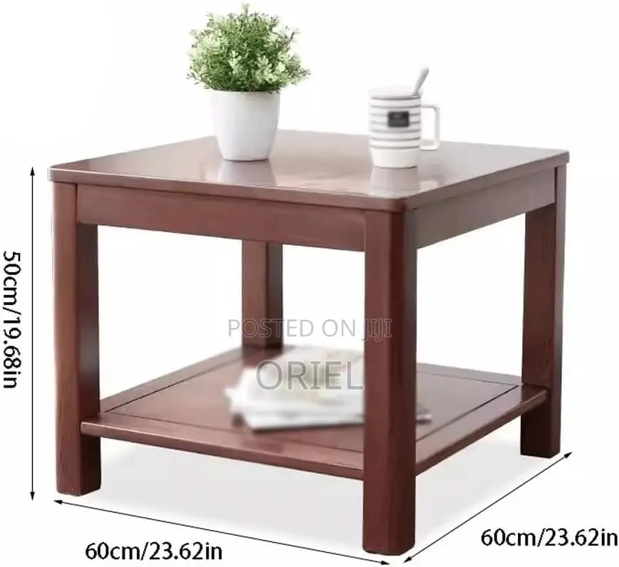 Coffee Table : Mahogany Square Coffee Table