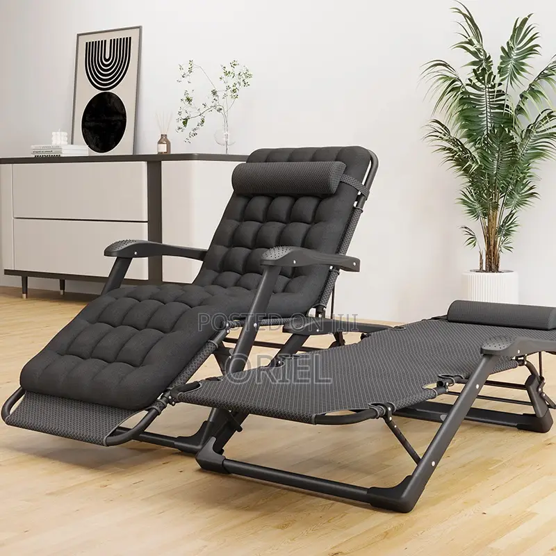Reclining Outdoor Chair : Foldable Reclining Leisure Chair