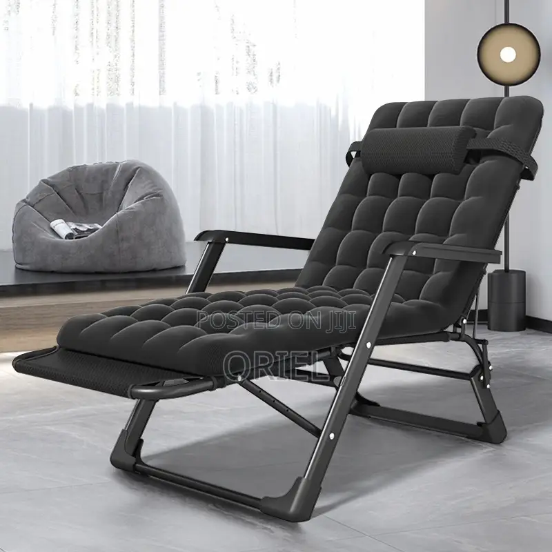 Reclining Outdoor Chair : Foldable Reclining Leisure Chair