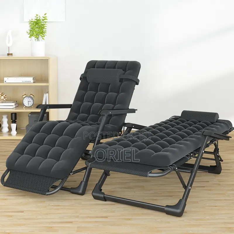 Reclining Outdoor Chair : Foldable Reclining Leisure Chair