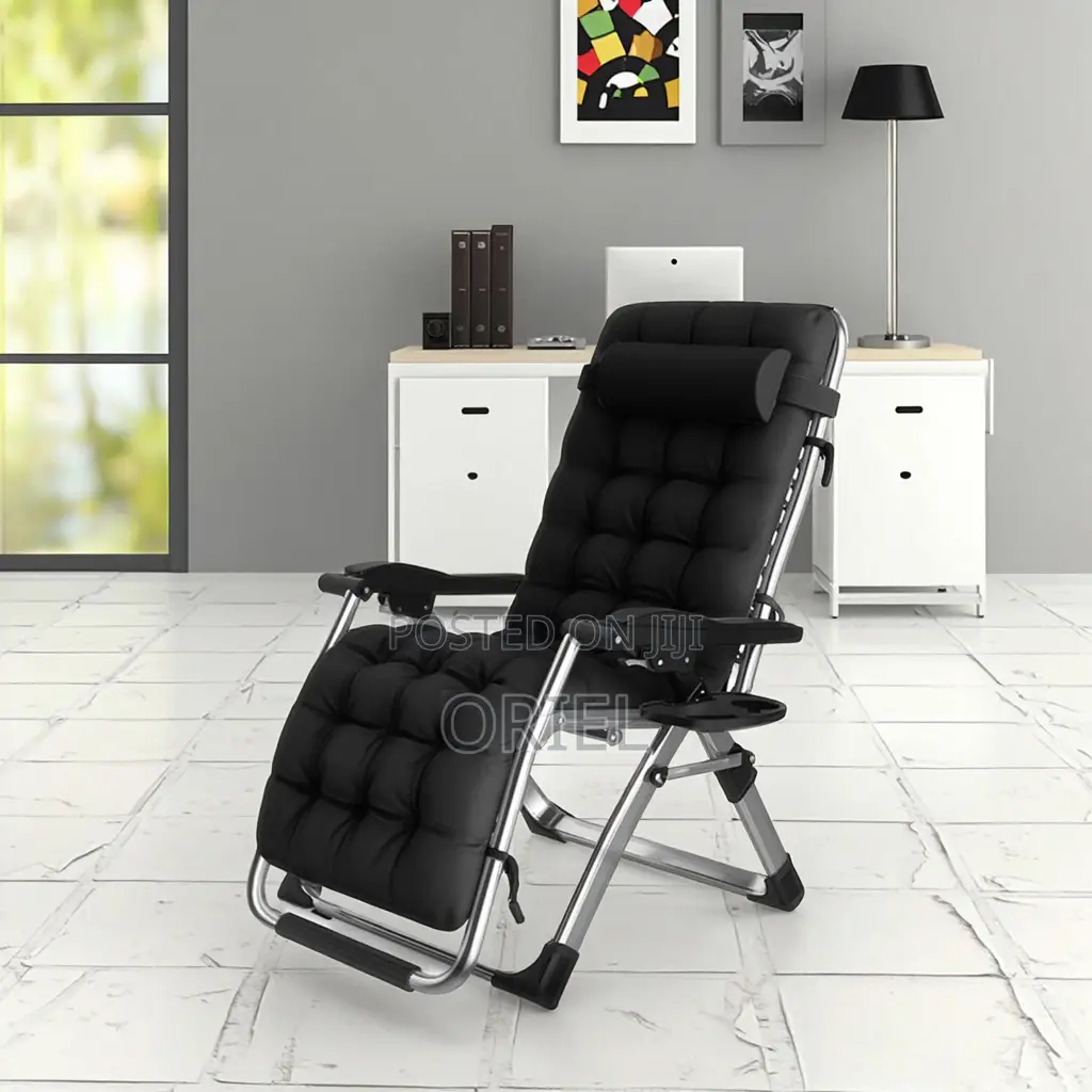 Reclining Outdoor Chair : Foldable Reclining Leisure Chair