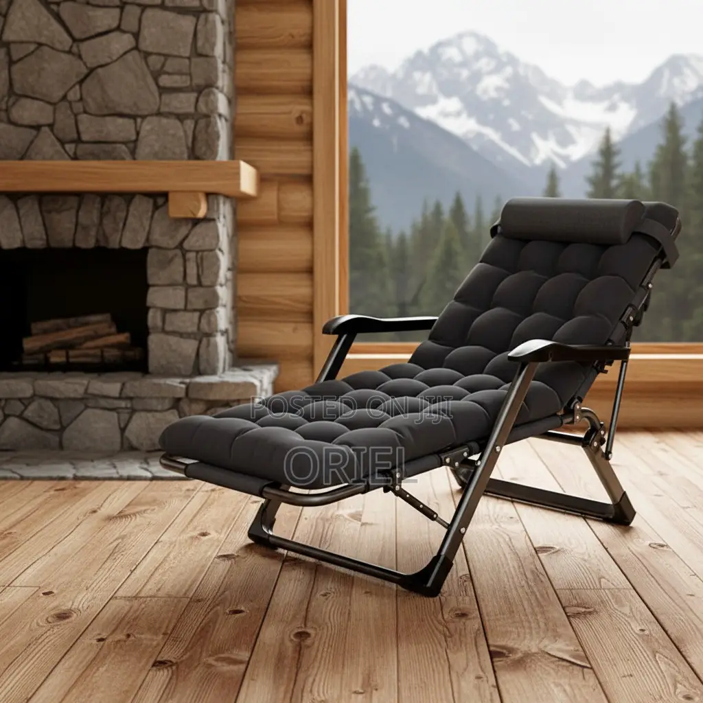 Reclining Outdoor Chair : Foldable Reclining Leisure Chair