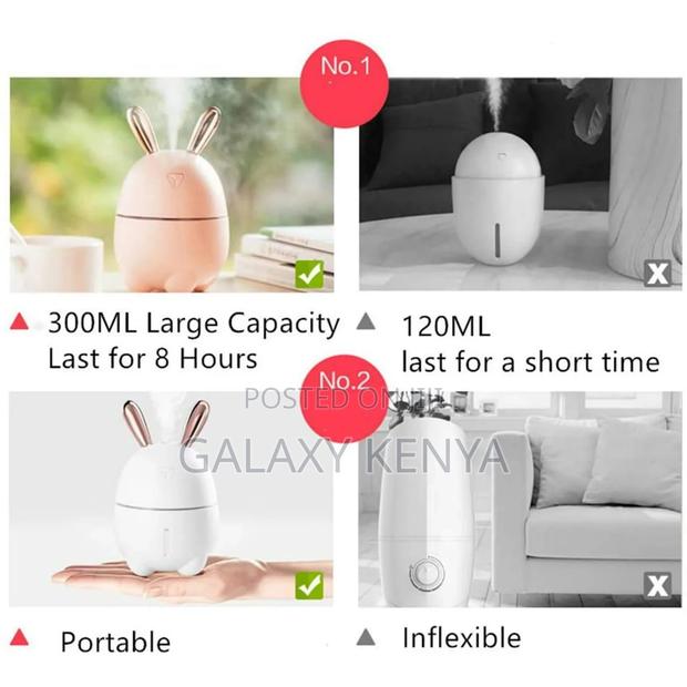 Cute Rabbit 300ml Mini Air Humidifier - thumbnail 4