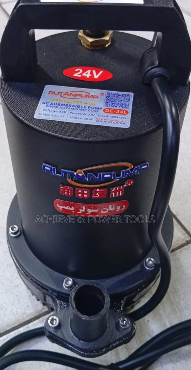 24volts 200 Watts Rutan Battery Pump 20m