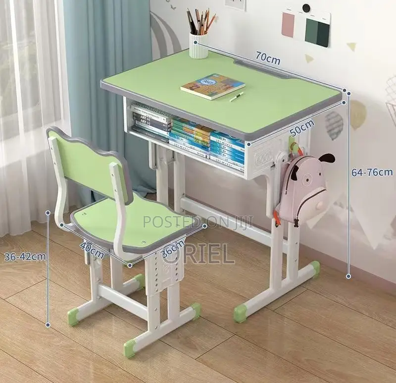 Kids Furniture : Kids Study Adjustable Height Desk Chair