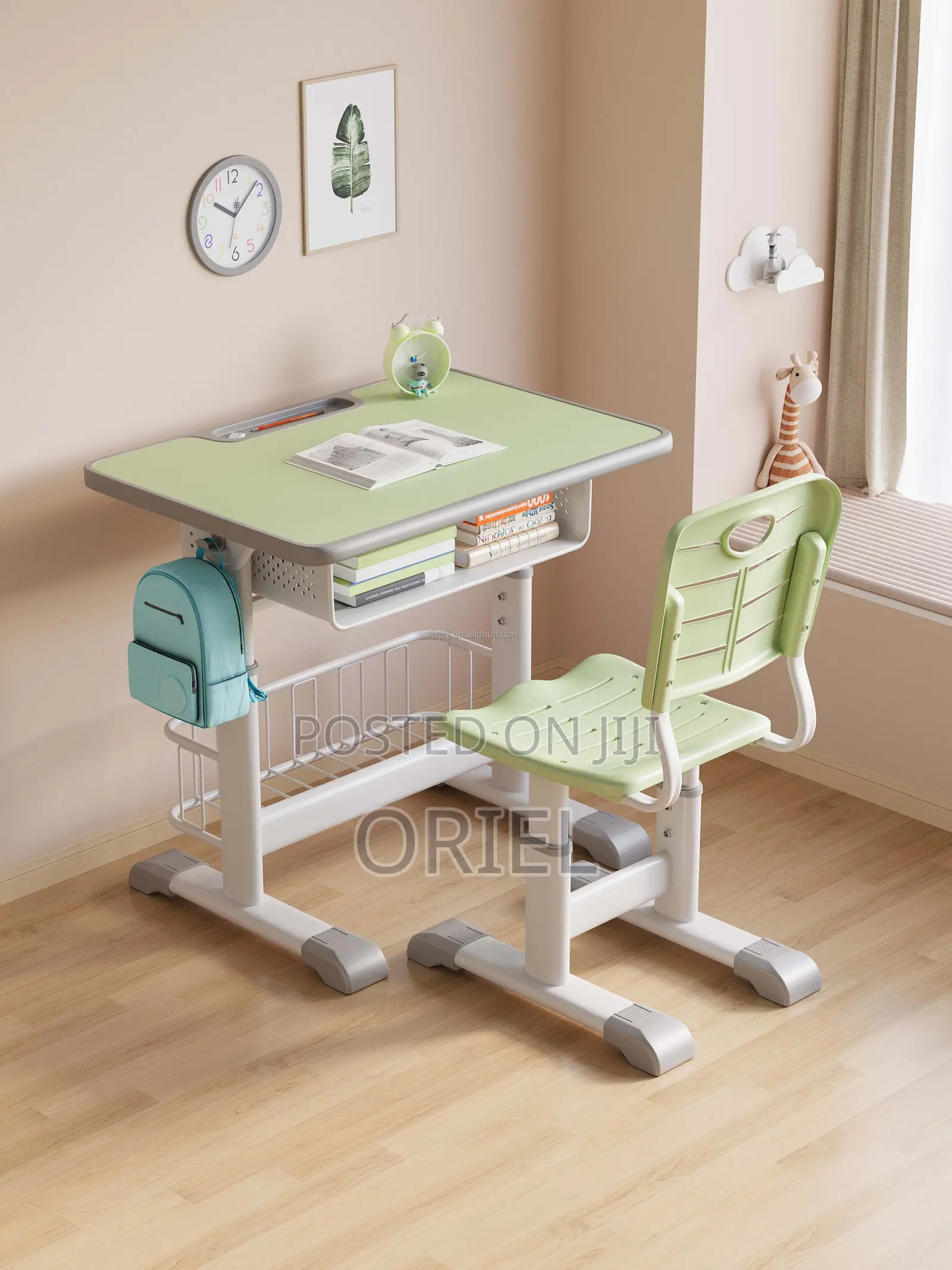 Kids Furniture : Kids Study Adjustable Height Desk Chair