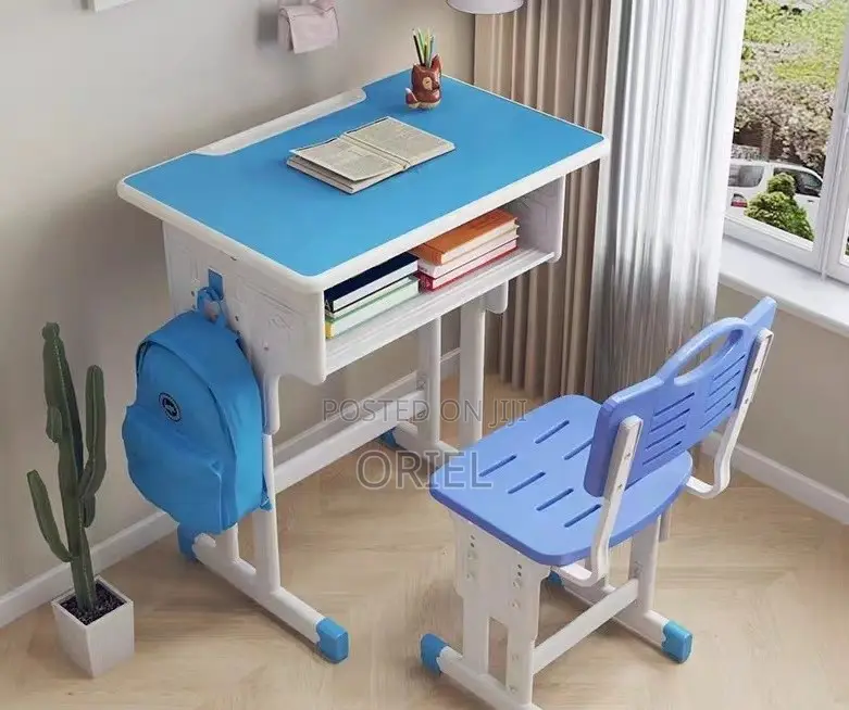 Kids Furniture : Kids Study Adjustable Height Desk Chair