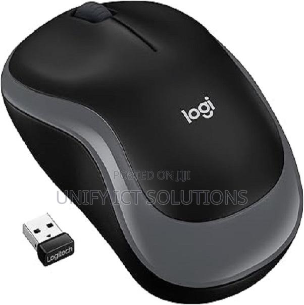 Logitech M185 Wireless Mouse - Swift Grey - 910-002235 - main view