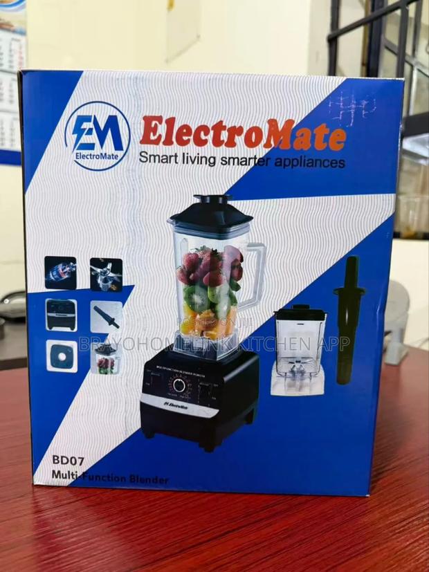 2 in 1 Electromate Commercial Blender (Silvercrest Model With 1 - main view