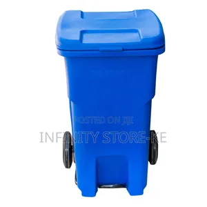 Toptank 90 LTRS Pedal Bin With Wheels/ Pedal Bin