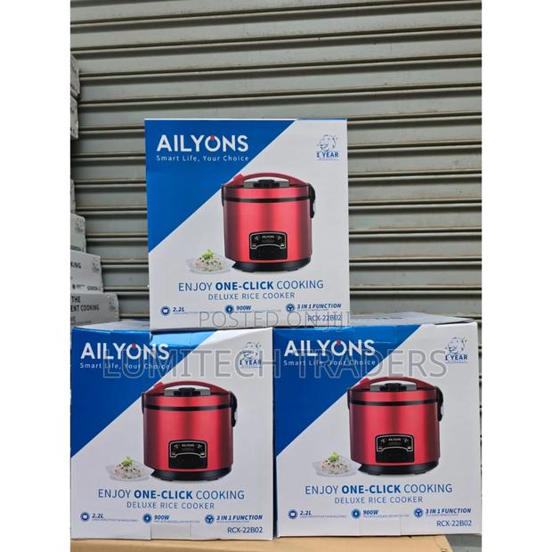 Ailyons 2.2 Litres Rice Cooker - main view