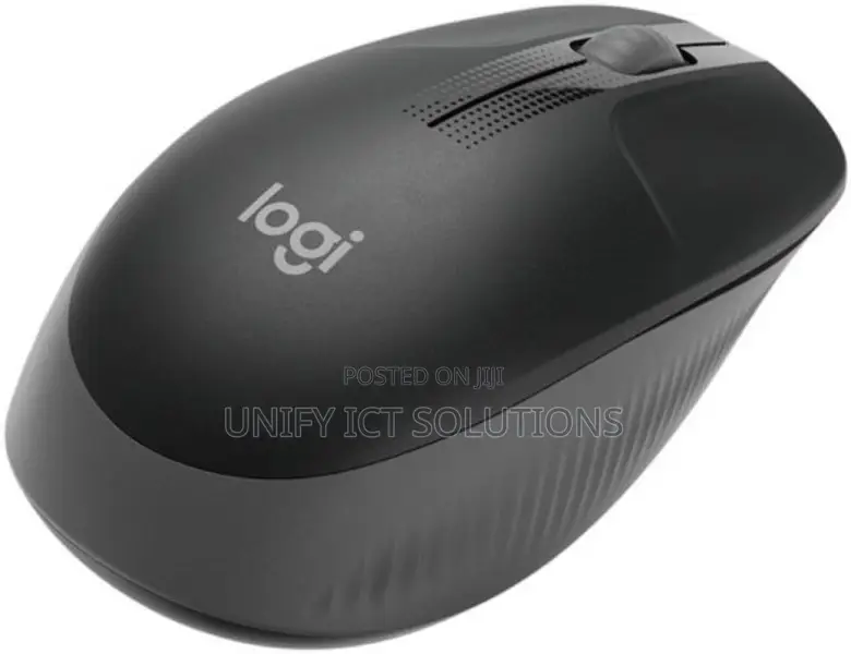 Logitech M190 Full-Size Wireless Mouse - Charcoal - 910-005905