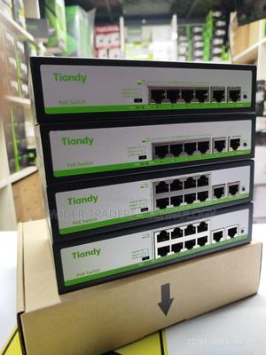 Tiandy 4-Port Poe Switch, Likely Model Tc-P3s06. - main view