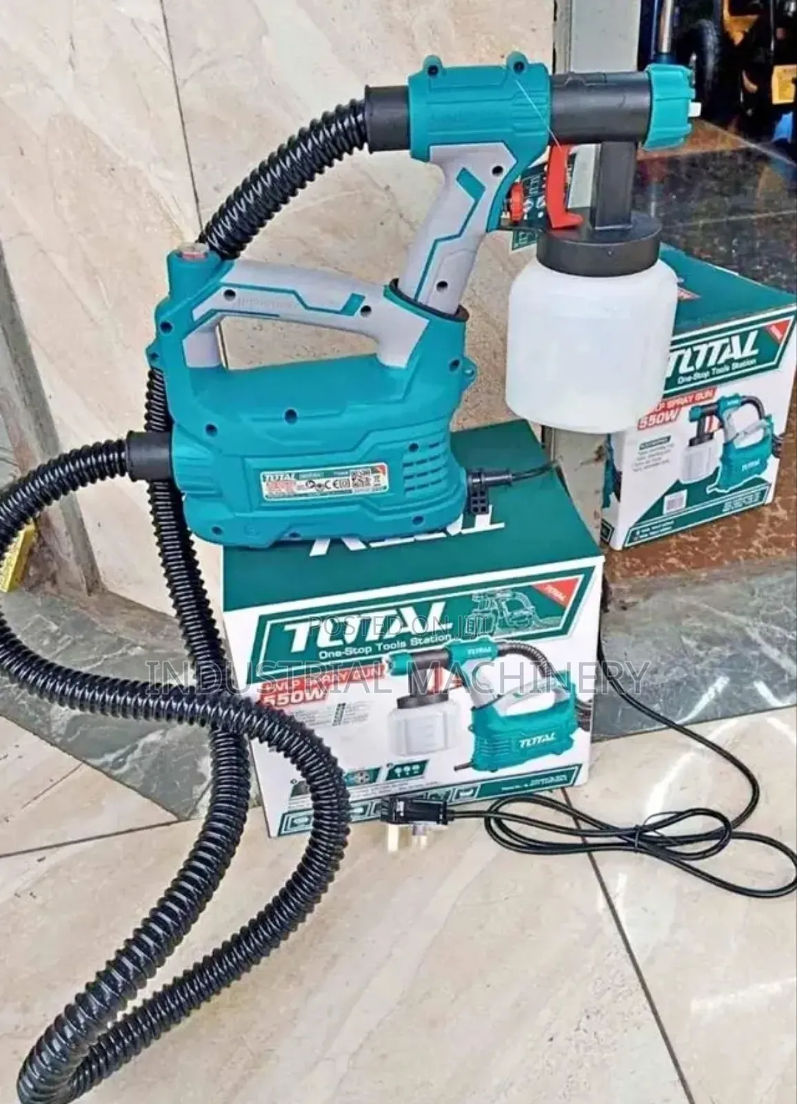 Spray Gun With Compressor