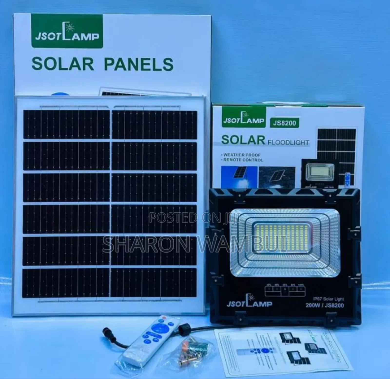 New 200w Js Solar Floodlight/200w Js Solar Floodlights