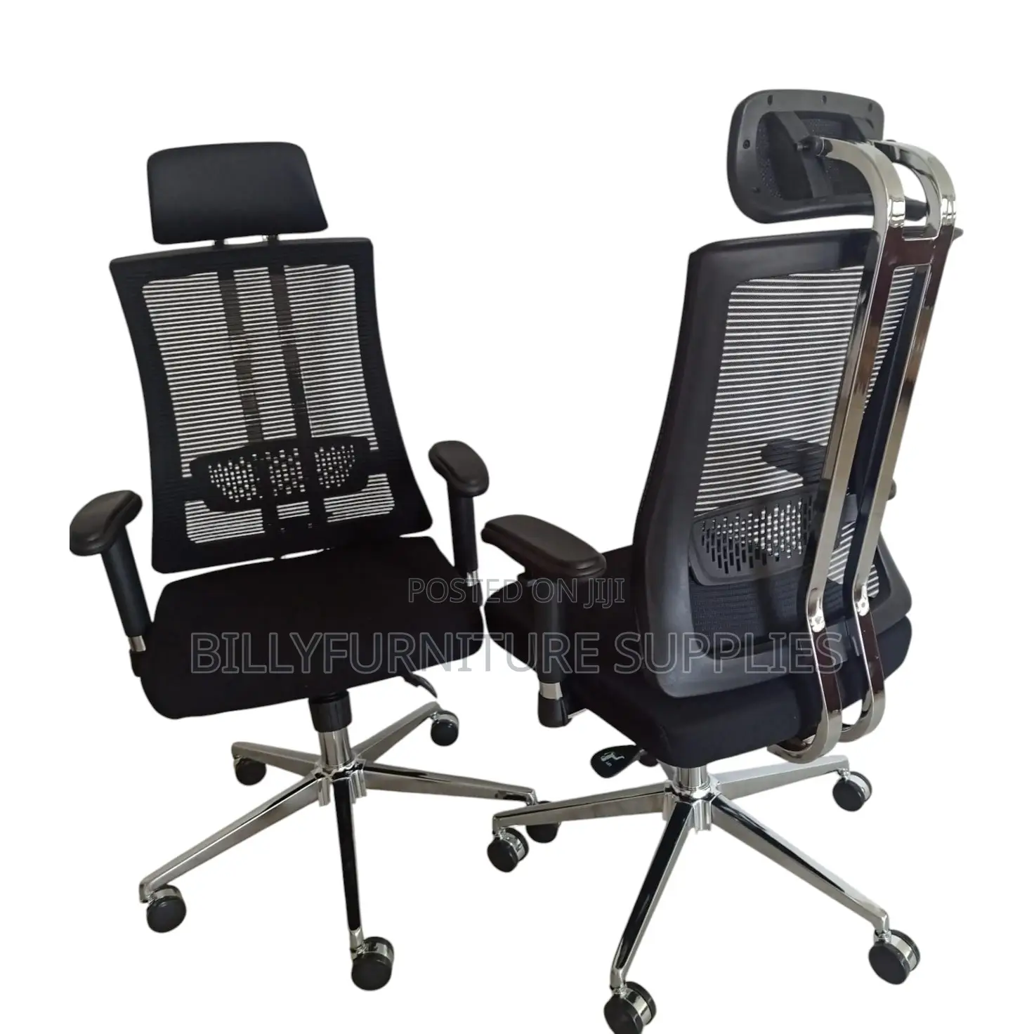 Orthopedic High Back Office Chair With Full Back Support