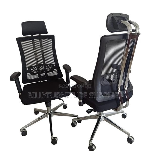 Orthopedic High Back Office Chair With Full Back Support