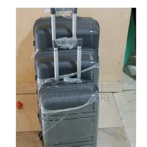 Fashion 3-in-1 Unbreakable Rubber Travel Suitcase, Briefcase Bag