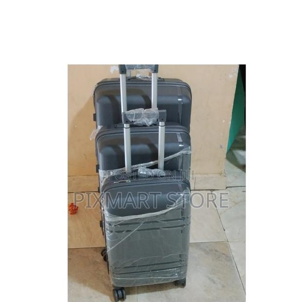 3-in-1 Luxurious Unbreakable Rubber Suitcase, Briefcase Travel Bag