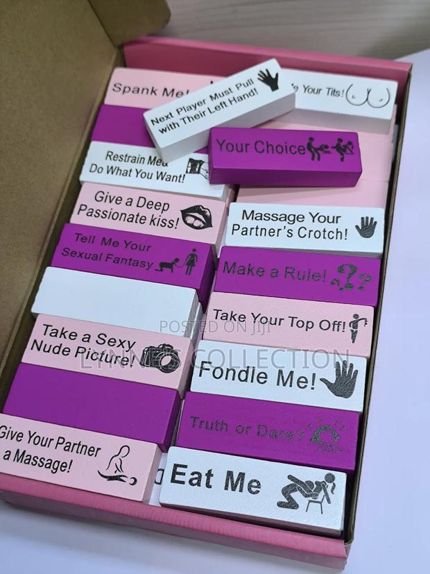 Couple Dating Block Tower Game (Jenga) - thumbnail 3