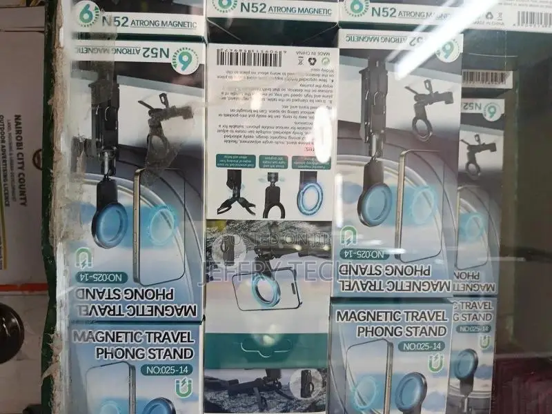 Magnetic Travel Phone Stand (Model No. 025-14), Which Uses N52 Grade
