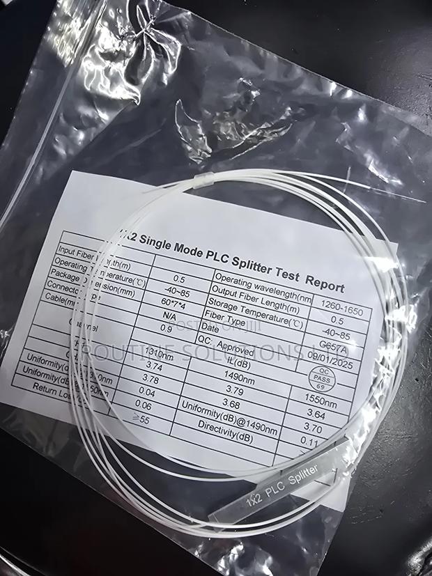 1×2 Fiber Optic Splitter Bare