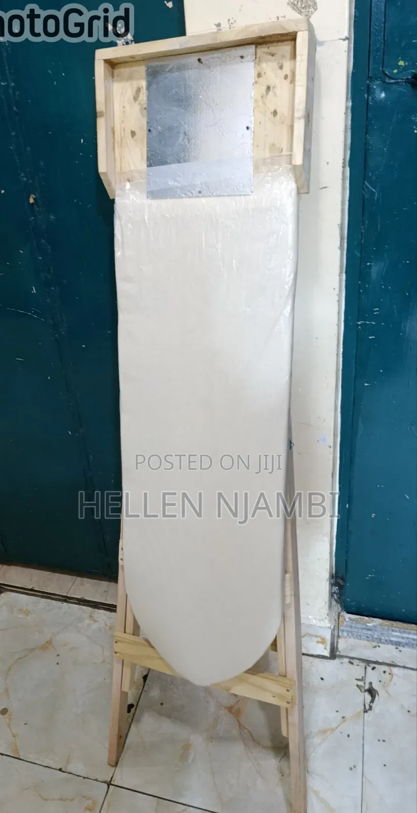 Wooden Iron Board With Iron Arm Stand