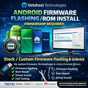 Android Firmware Flashing / Rom Install Ownership Required