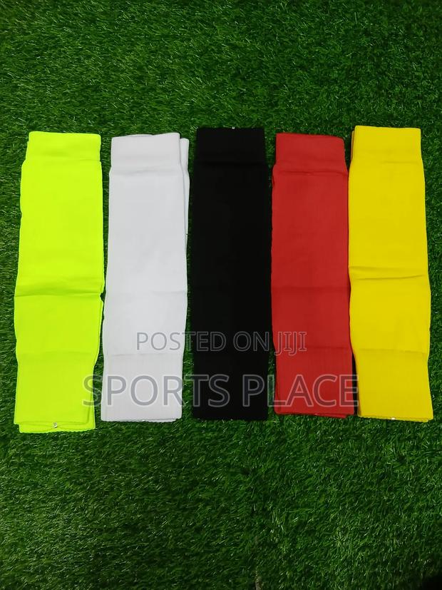 Football Footless Socks - Shin Pad Holders - main view