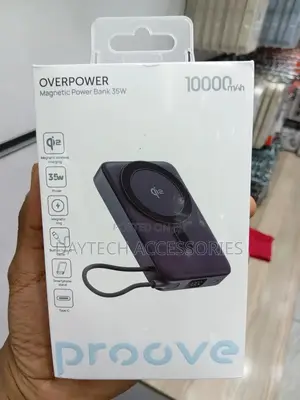 Proove Overpower 35w 10000mah Qi2 With Integrated Type Ccharging Cable