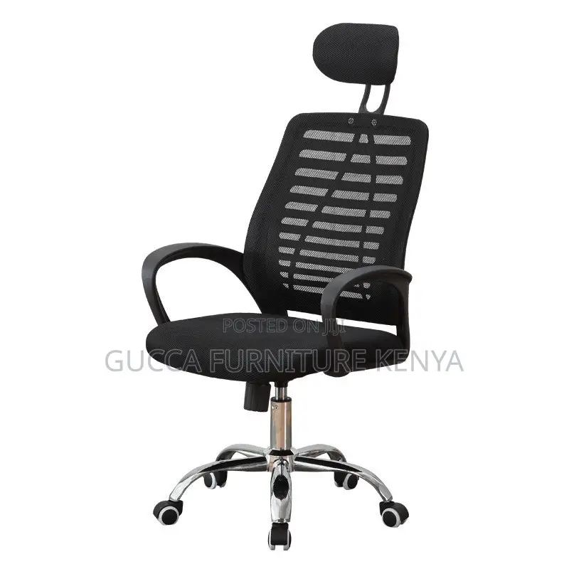 Swivel Height Adjustable Headrest Chair
