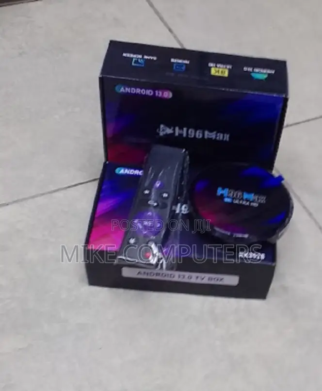 Smart H96 Max Android Tv Box Dual Wifi Android 13 Set Box