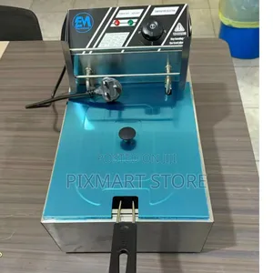 Electromate 6l Single Deep Fryer – Stainless Steel Kitchen Appliance