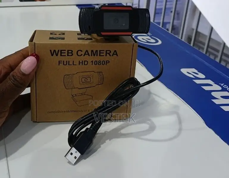 Webcam 1080p Full Hd Usb Web Camera With Microphone Usb Plug and Play