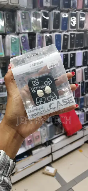 Apple Air Pods 1 2 Cute 3d Bow Tie Design Shockproof Soft Case