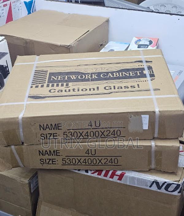 4u Data Cabinet For Clean And Organized Network Setup - main view