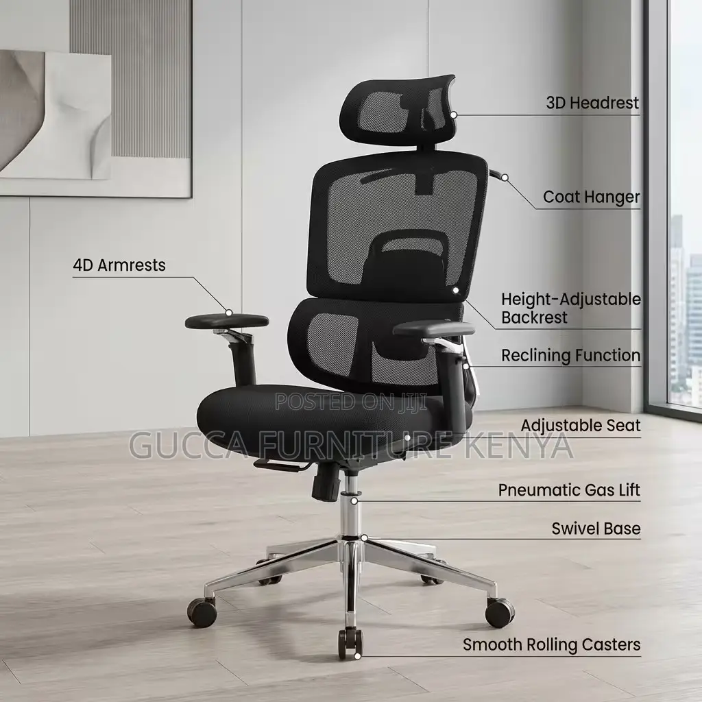 Orthopedic High Back Executive Reclining Chair