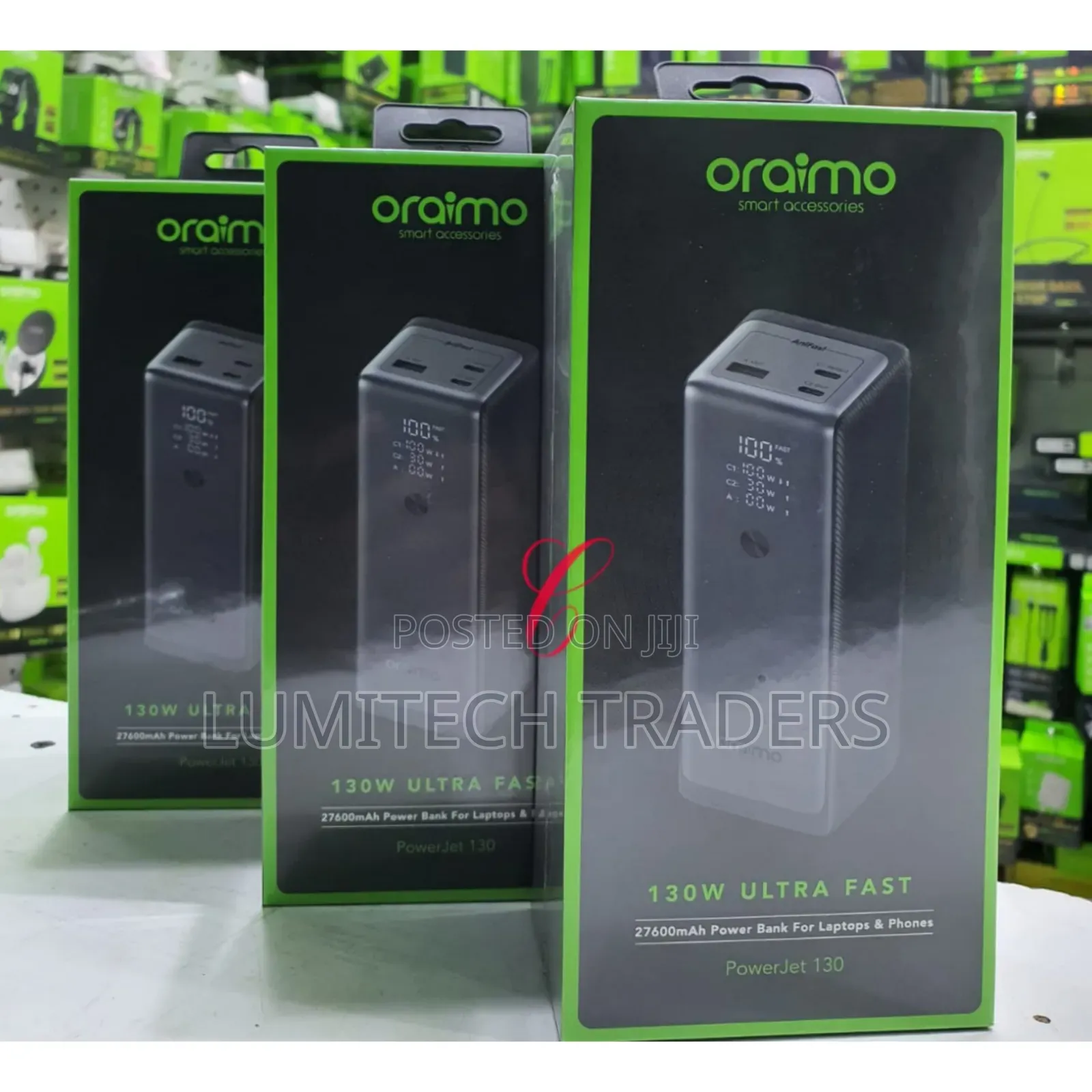 Oraimo Powerjet 130 Opb-727sq 130w Laptop Phonepower Bank