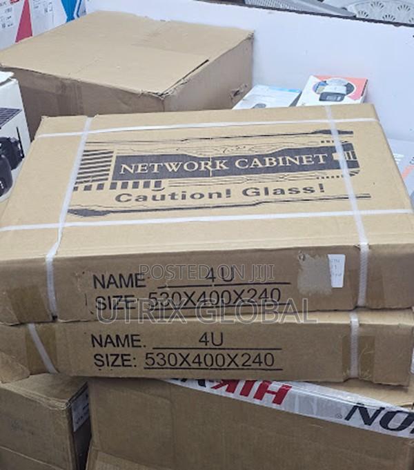 U Wall Mount Cabinet For It Equipment Storage - main view