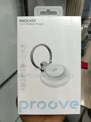 Proove Knocker 2 in 1 Wireless Qi 2 for Apple Watch Phones - White