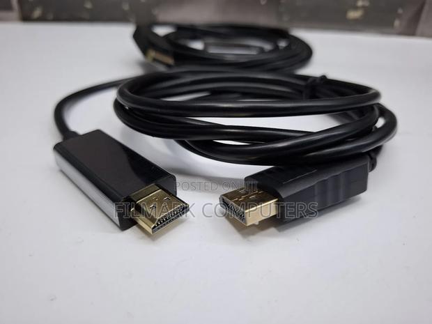 4k Displayport To Hdmi Cable 1.8m - thumbnail 2