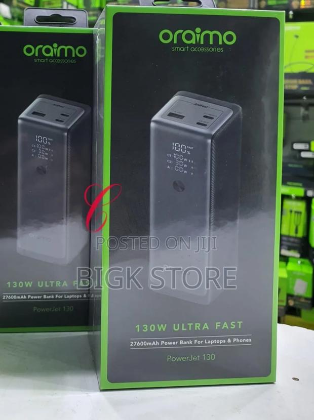 Oraimo 130 Opb-727sq 130w Laptop,Phone Super Fast Charging Power Bank