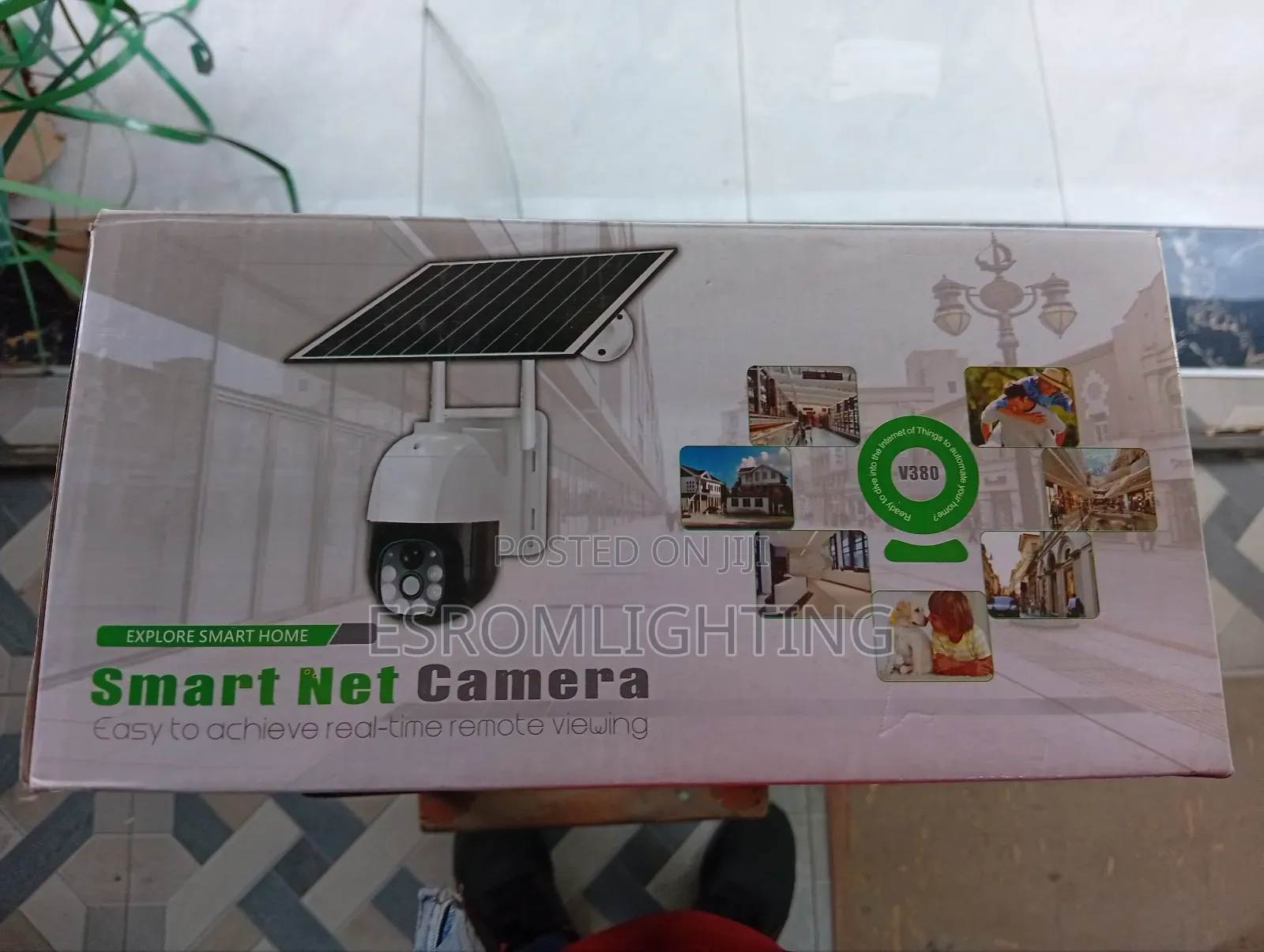 V380 / V80 4g Solar Smart CCTV Camera